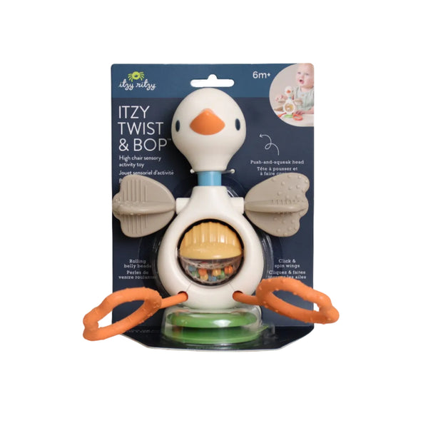 Itzy Twist & Bop™ - High Chair Sensory Toy Goose