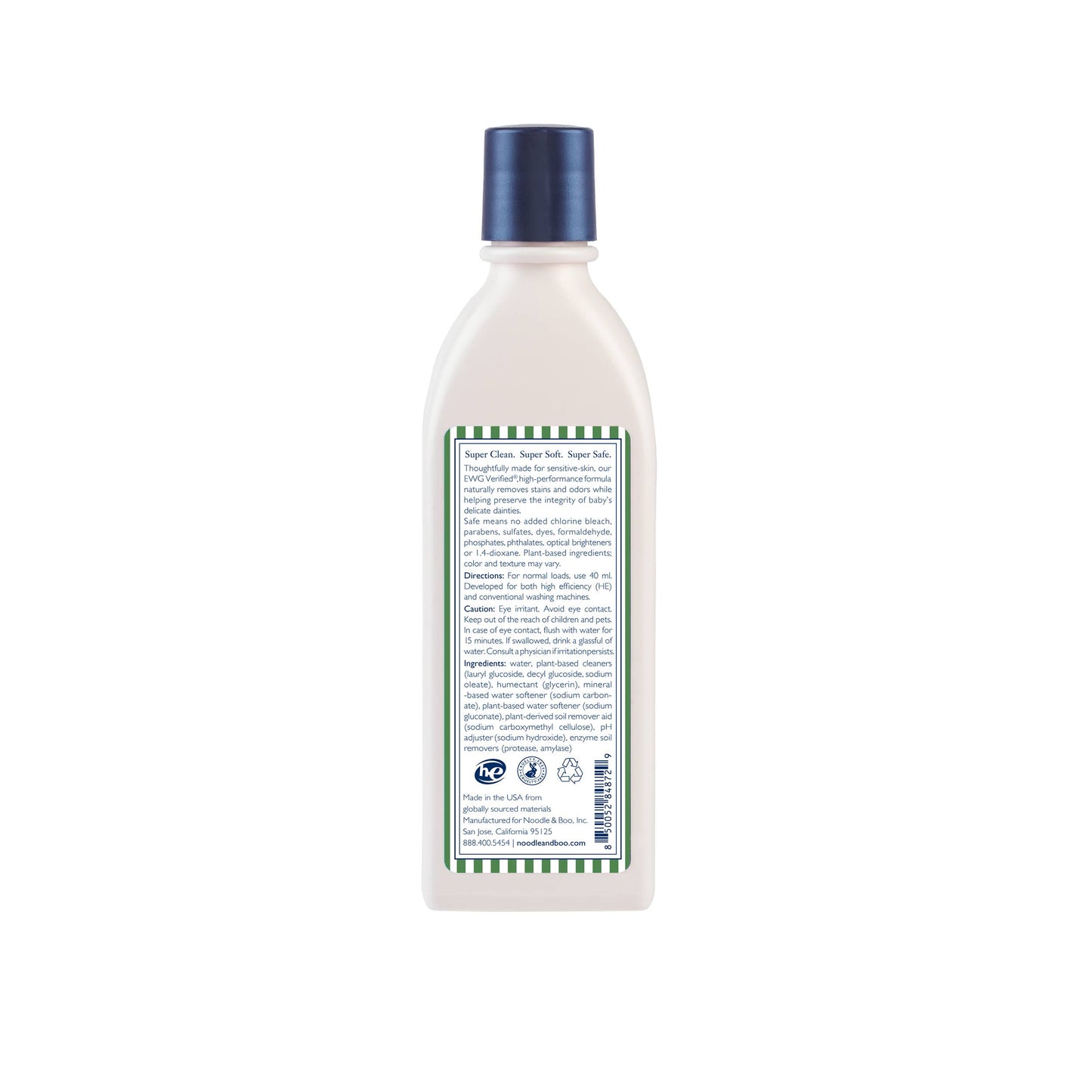 Ultra-Safe Baby Laundry Detergent, Fragrance Free, 8 oz