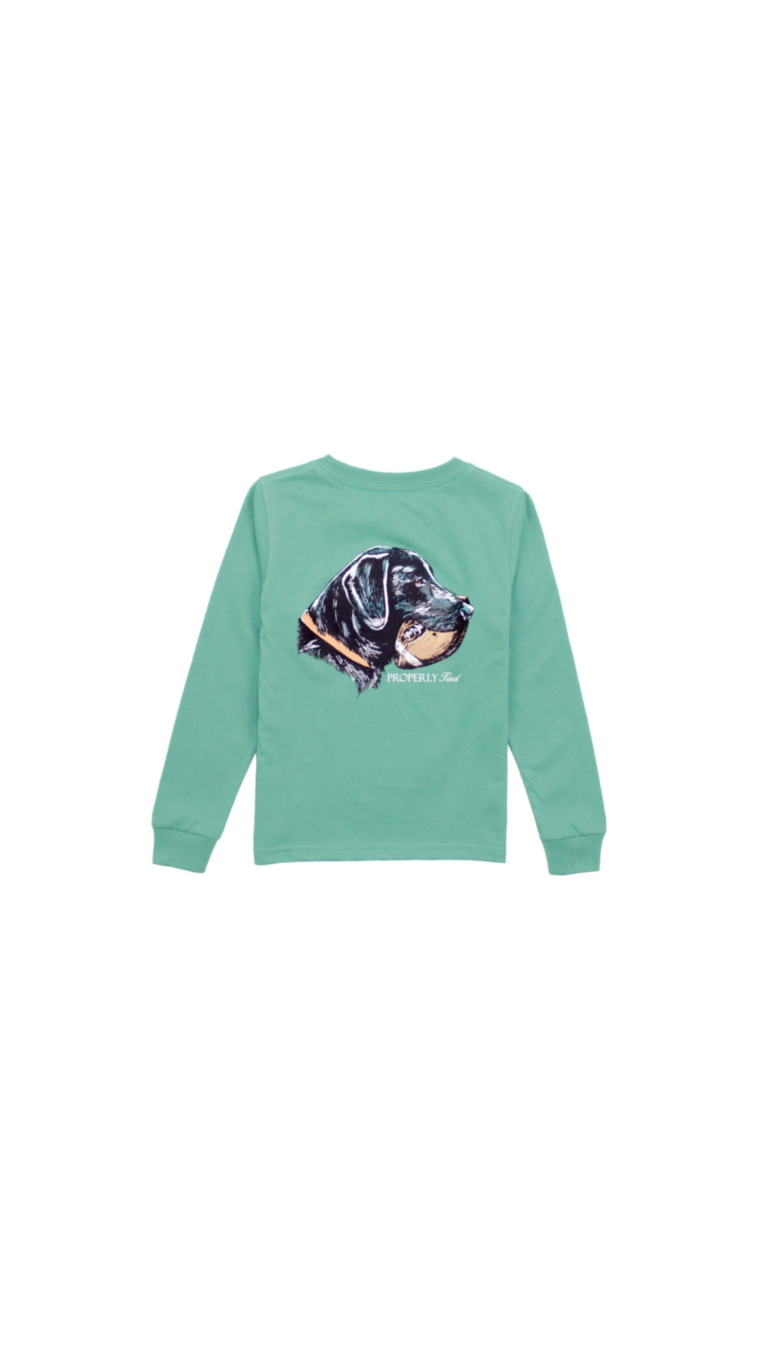 Boys Good Catch Long Sleeve Ivy