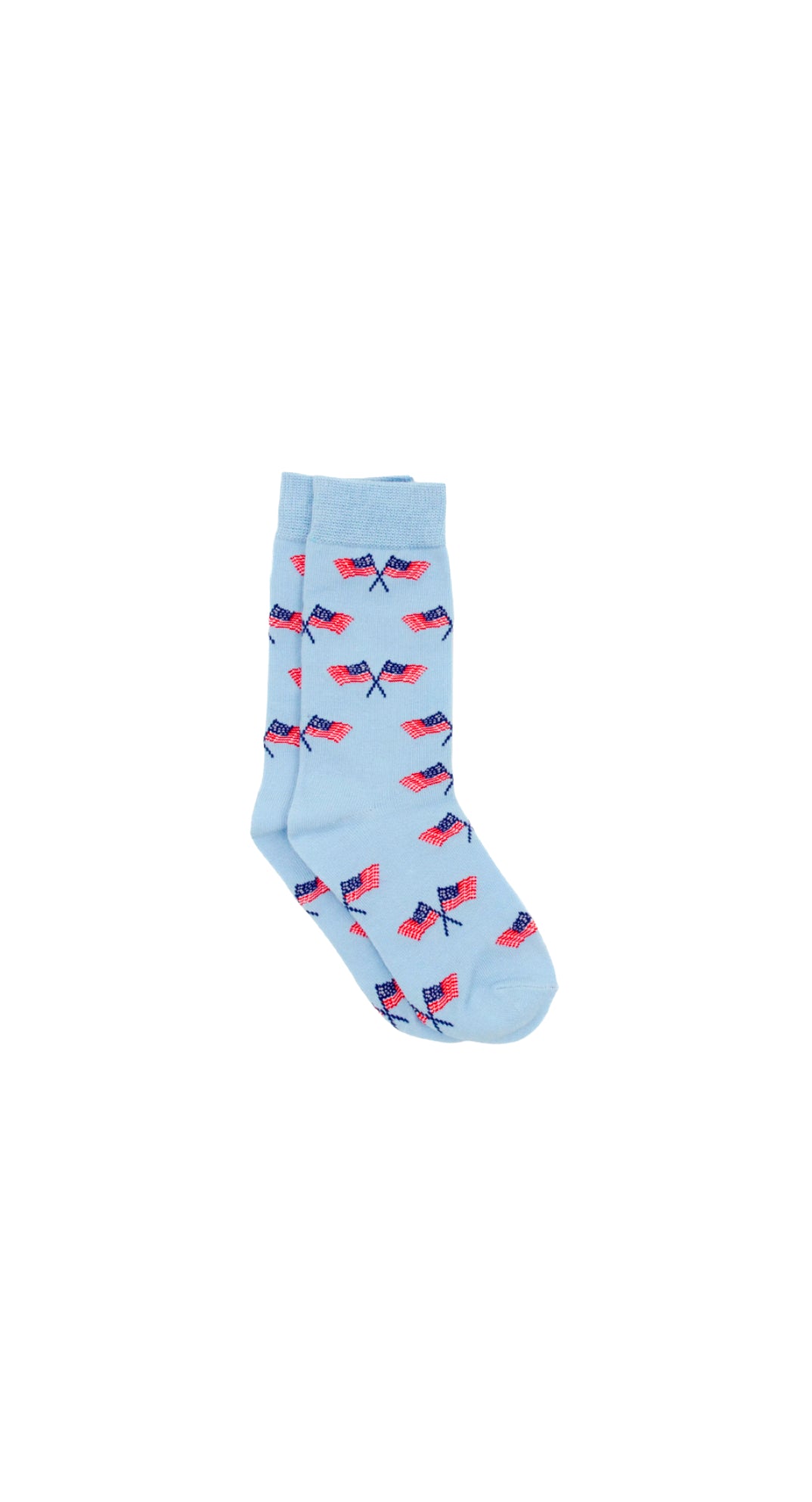 Boys Lucky Duck Sock Freedom Flag