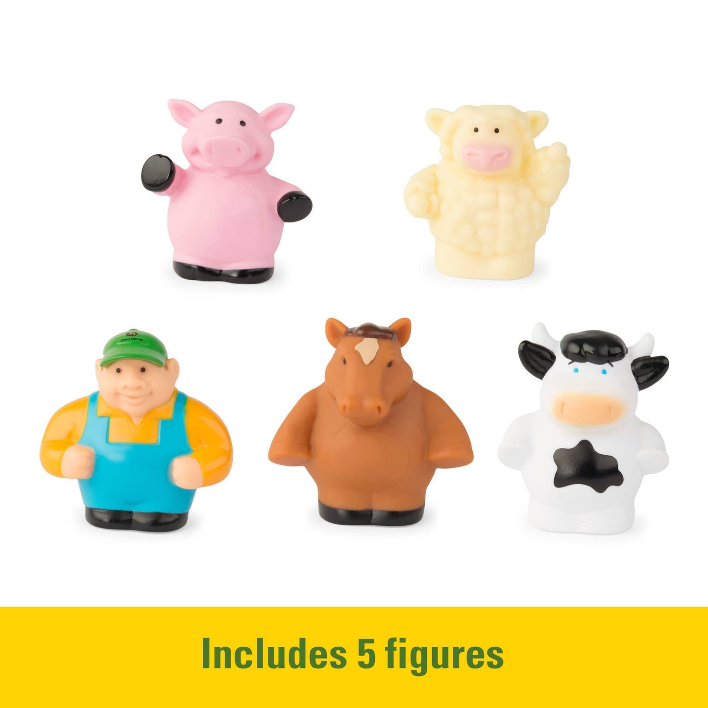 TOMY John Deere Animal Sounds Hayride Musical Tractor Toy
