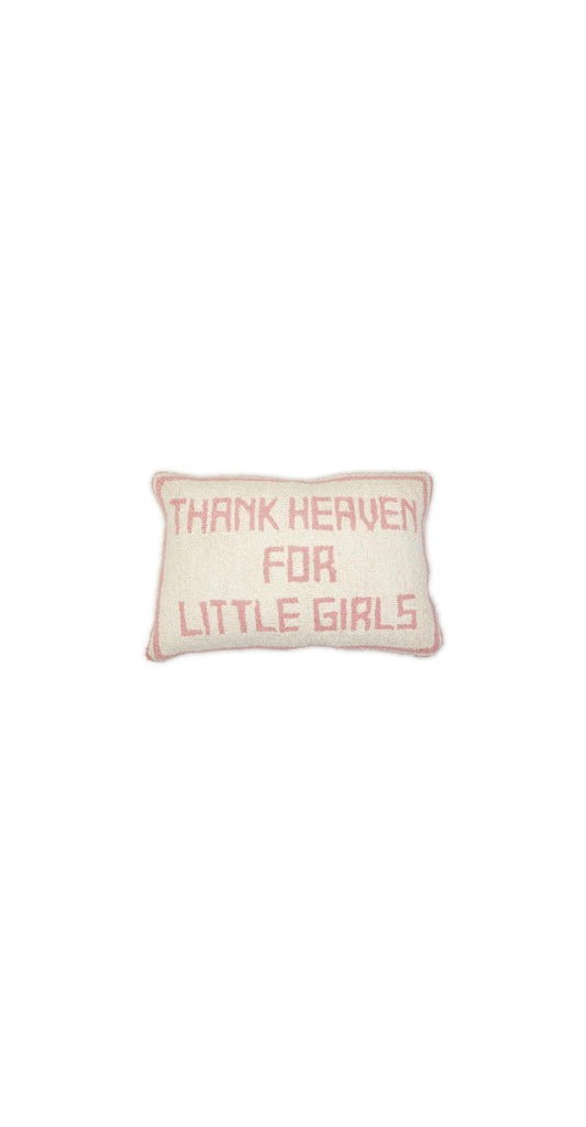 Thank Heaven For Little Girls Decorative Throw Pillow