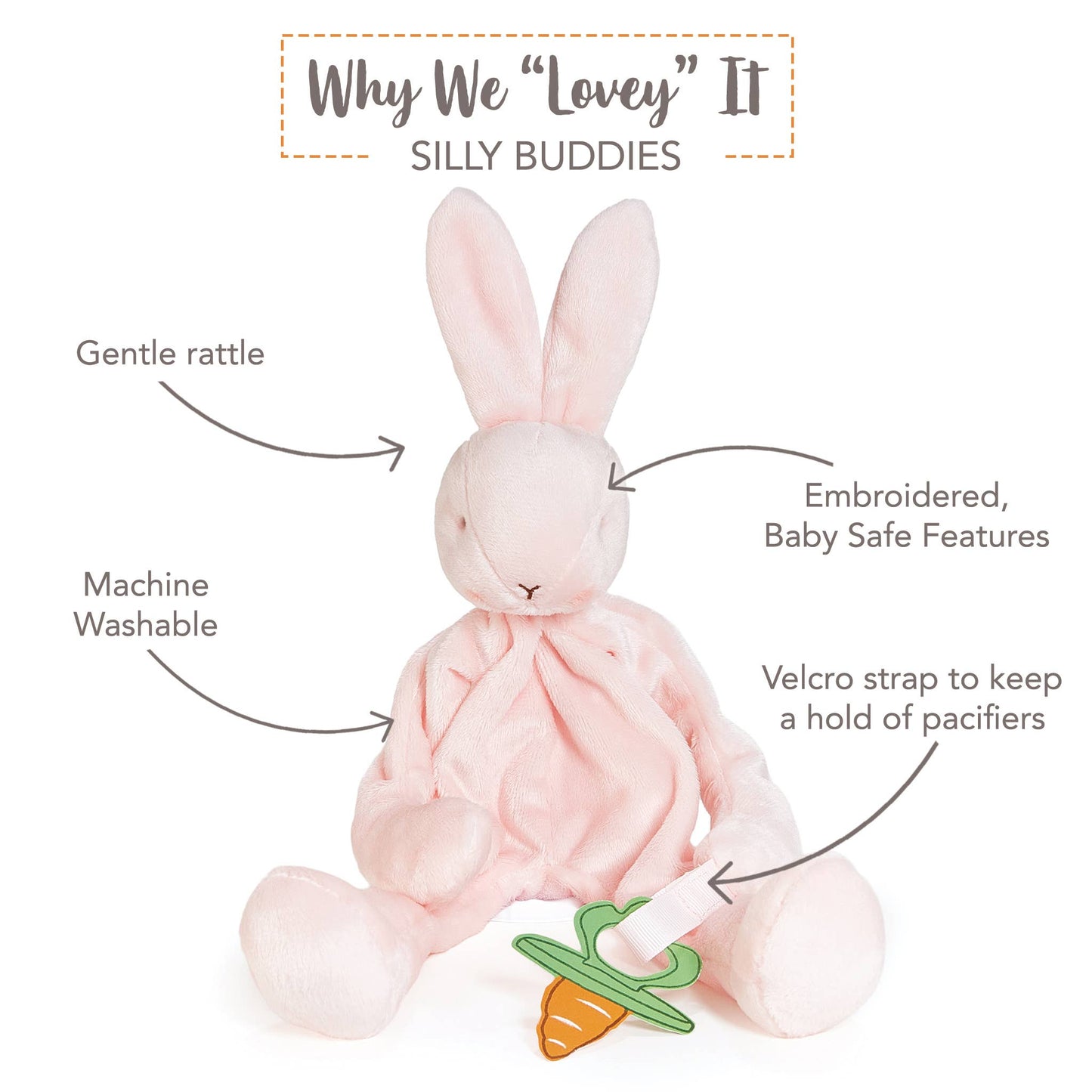 Blossom Bunny Silly Buddy