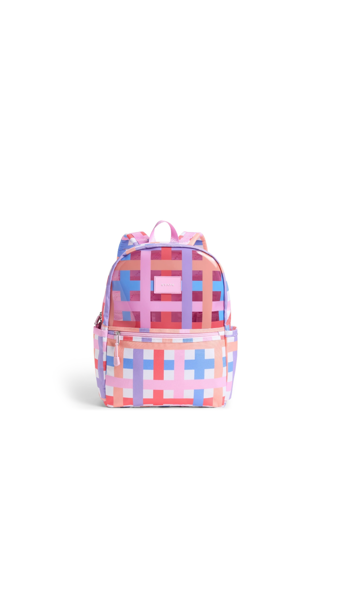 Kane Backpack Multi Plaid