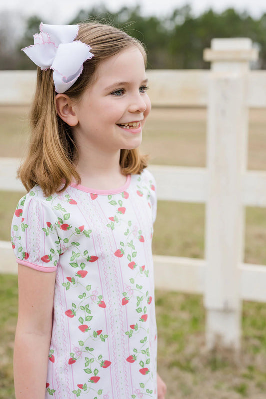 Strawberry Play Dress - Berry Sweet Knit