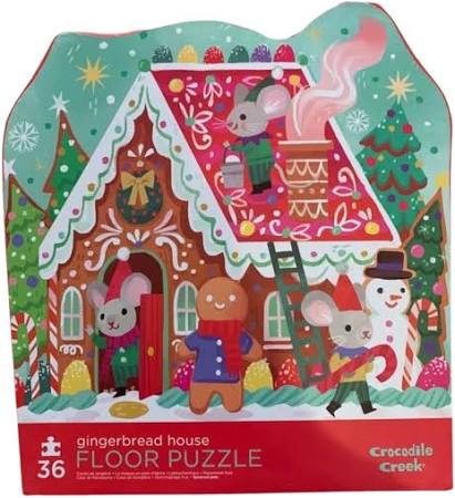 36-Piece Puzzle - Gingerbread House