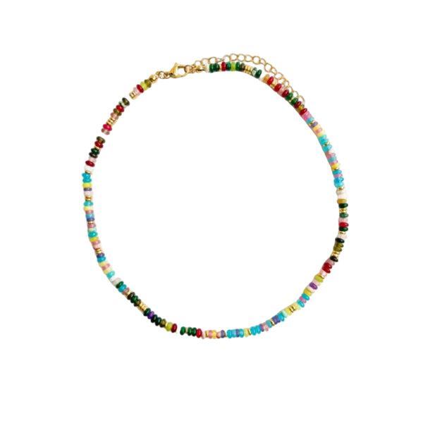 Sunset Dreams - Gemstone Bead Necklace