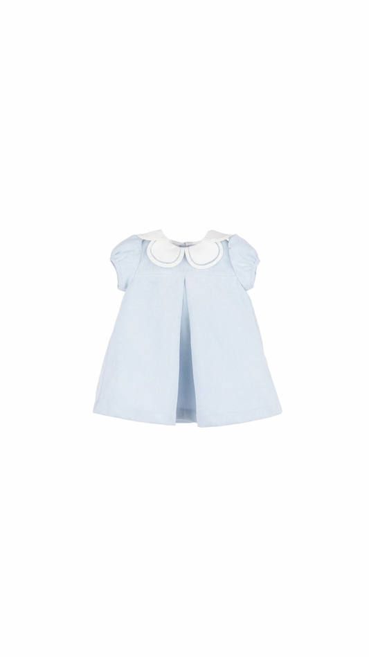 Vintage Cord Dress - Blue