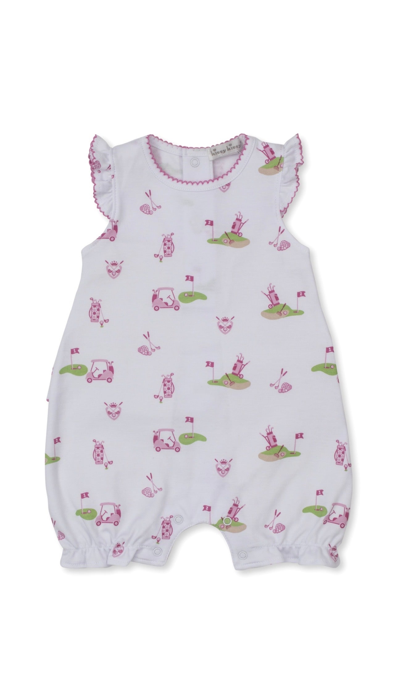 Golf Championship Short Playsuit PRT Multi Pink