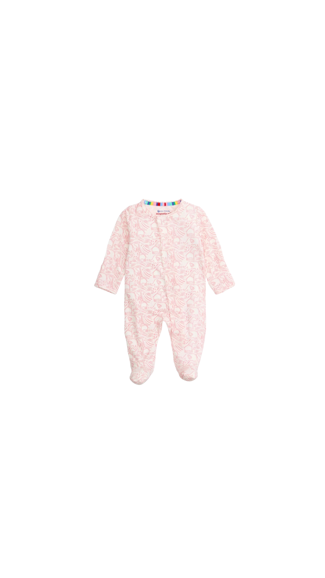 Magnetic Footie Herds of A Feather Pink