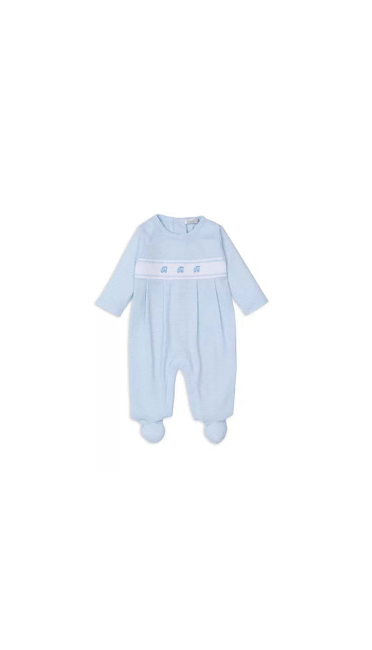 Light Blue Classic Treasur-Footie