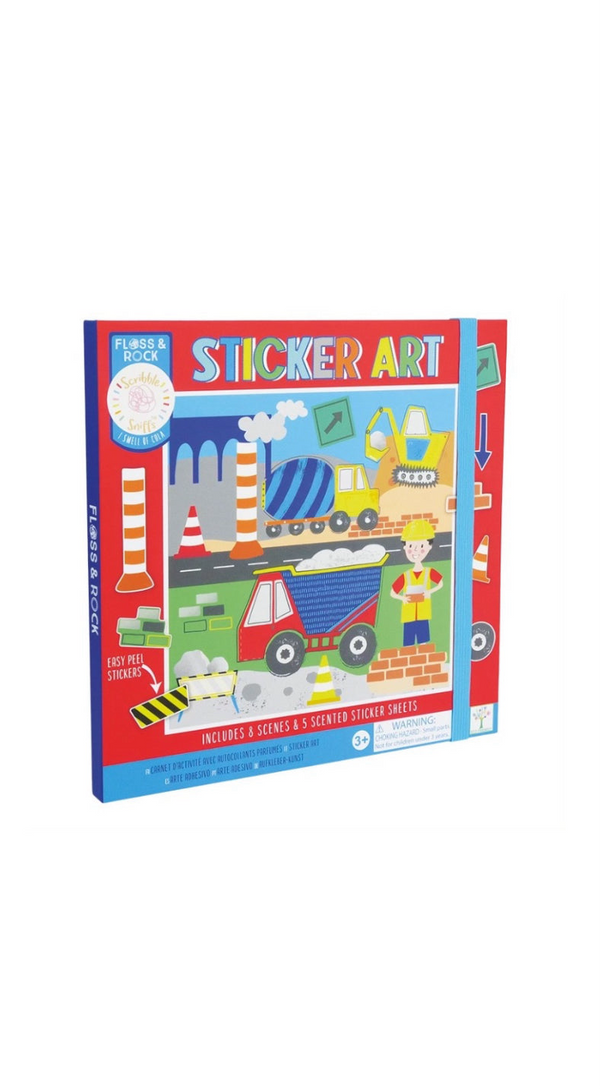 Construction Sticker Art