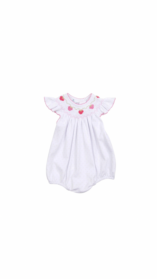 Strawberry Patch Bishop Flutters Bubble Pink