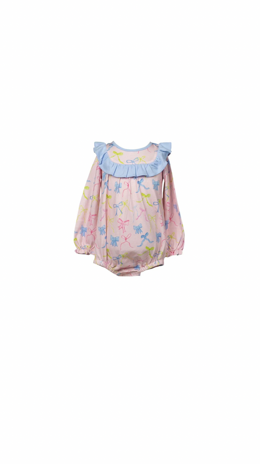 Ribbon Party Long Sleeve Girl Bubble
