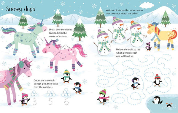 Wipe-Clean Unicorn Activities : Usborne
