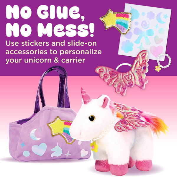 Decorate a Glitzy Unicorn DIY Craft Kit for Kids
