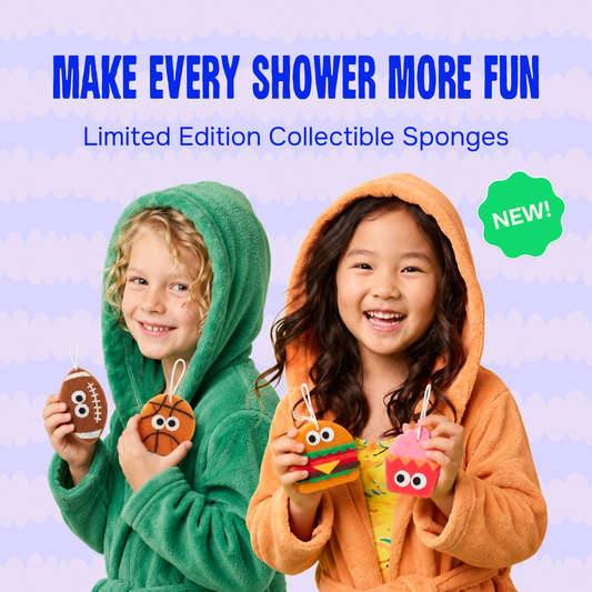 Squishy Bath Sponge - Burger