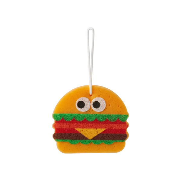Squishy Bath Sponge - Burger