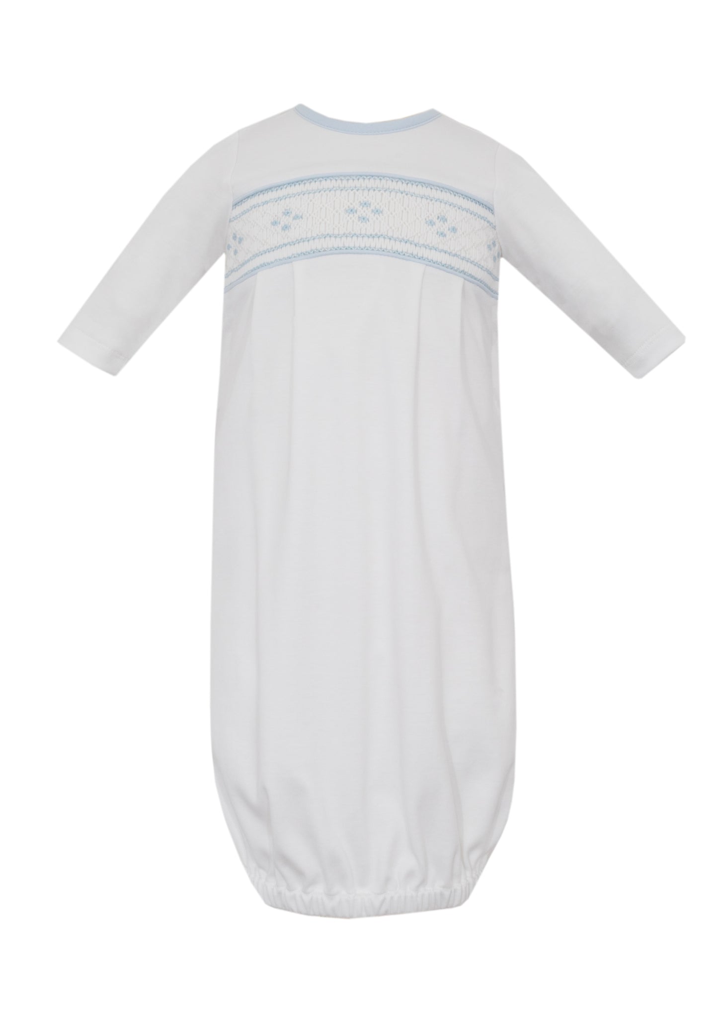 Aiden White Knit Boy Sac