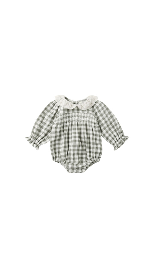 Callie Romper - Forest Check