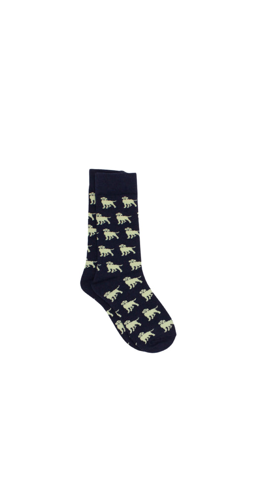 Boys Lucky Duck Sock Golden Retriever