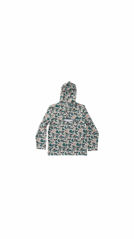 Kid's Pro Performance Hoodie T-Shirt Neutral Break Point Camo