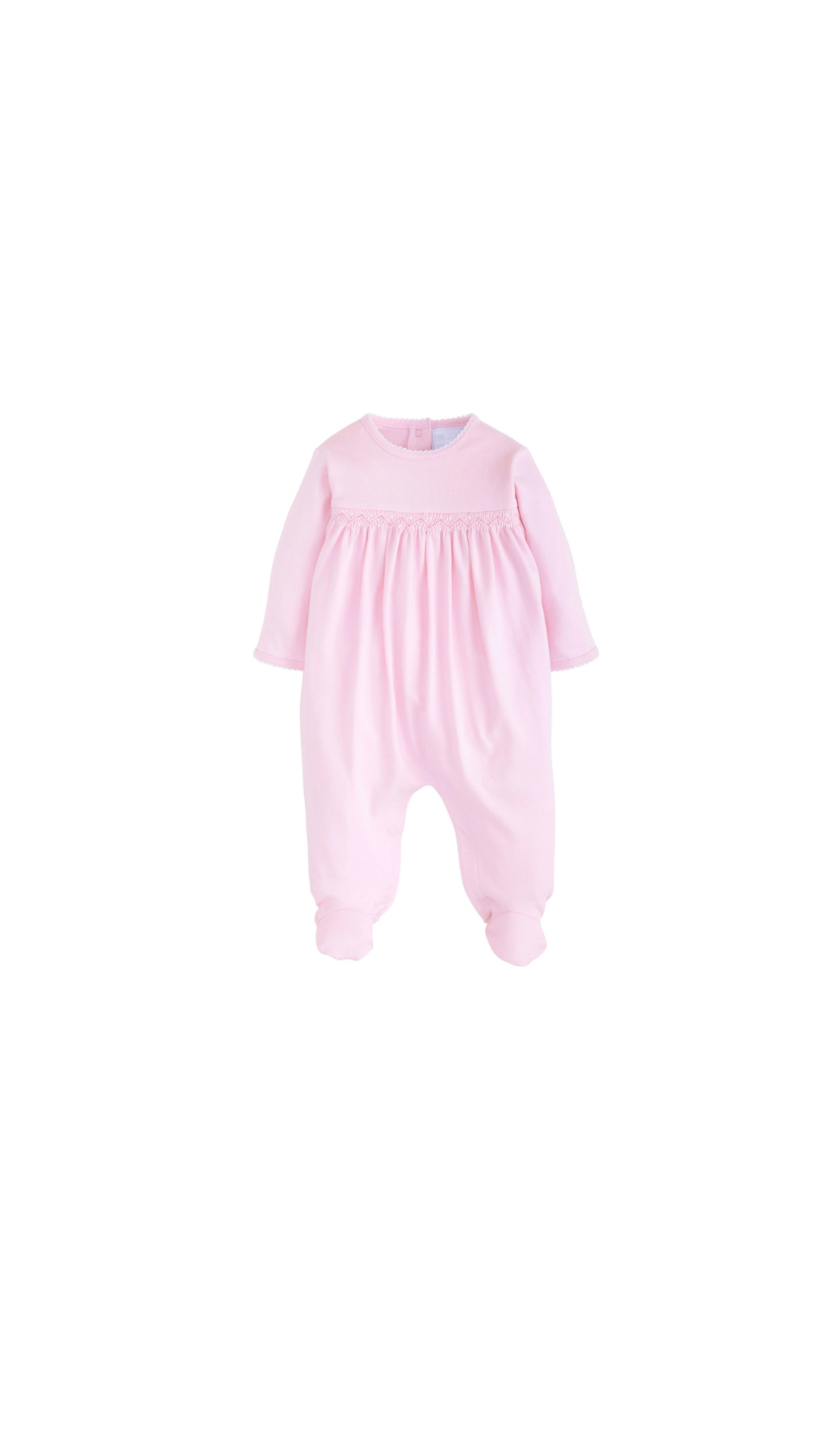 Welcome Home Layette Footie - Pink
