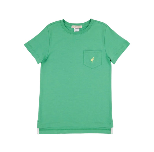 Carter Crewneck Gibson Island Green/Worth Ave White/Lake Worth Yellow
