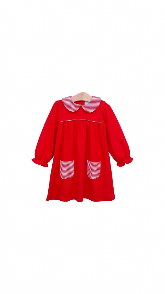 Abigail Dress Red