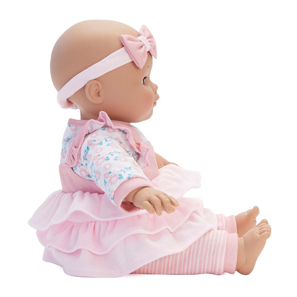 Baby Cuddles Doll, Pink Floral, Medium Skin Tone
