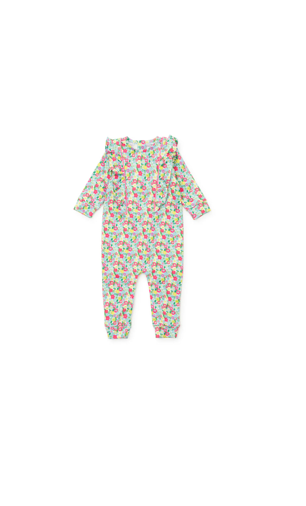 Evelyn Girls' Romper - Arboretum Floral