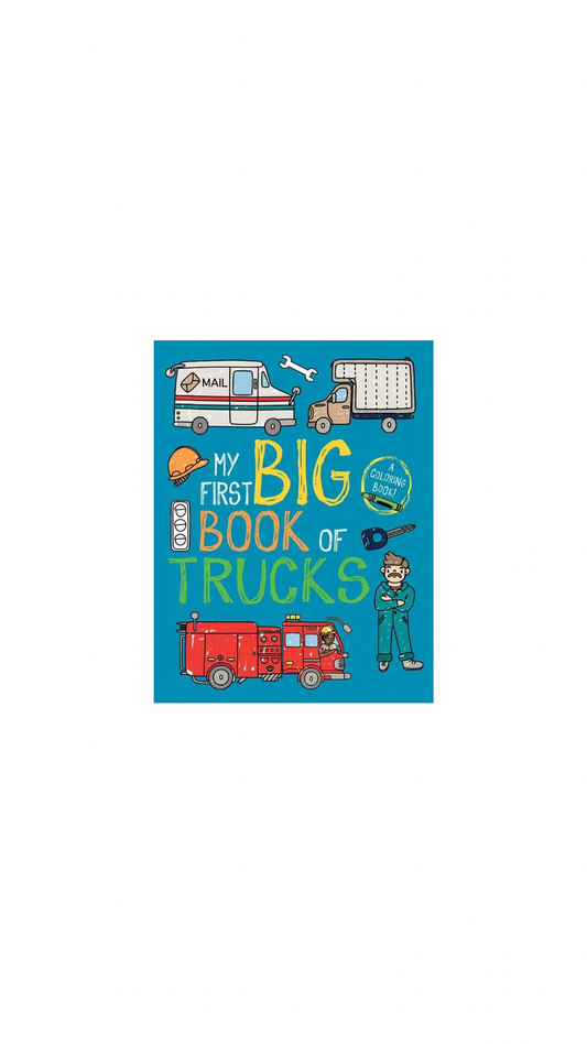 My First Big Book of Trucks By Little Bee Books