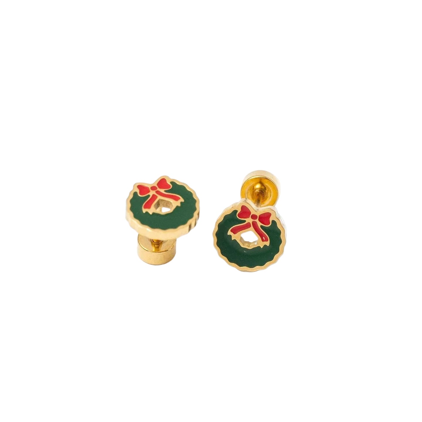 Wreath Stud Earrings