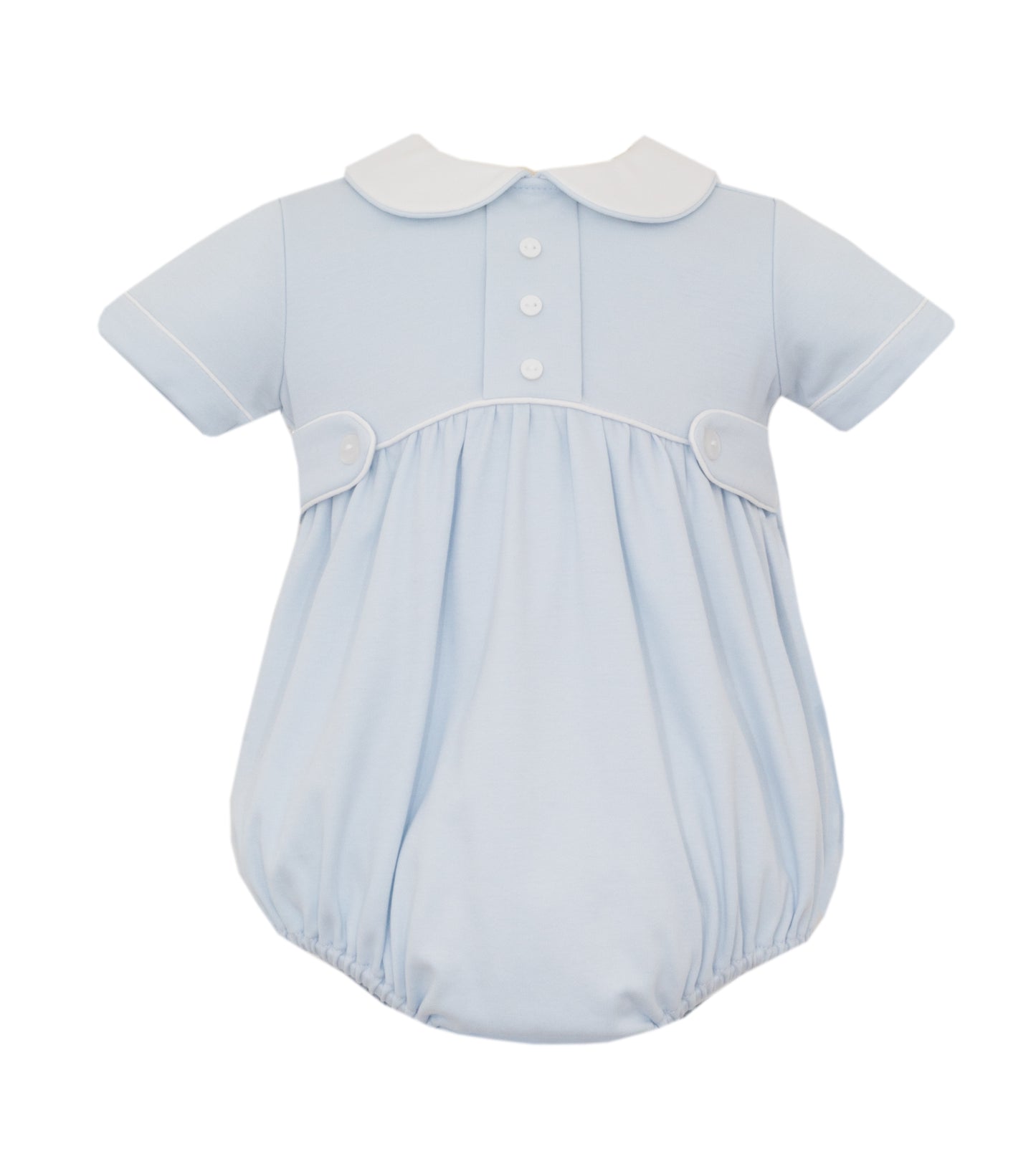 Light Blue Knit Boy Bubble