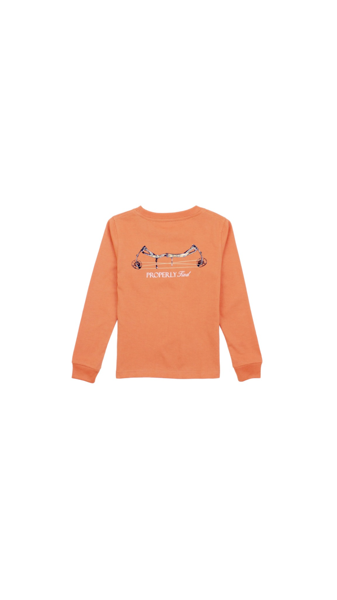 Boys Compound Bow Long Sleeve Mango