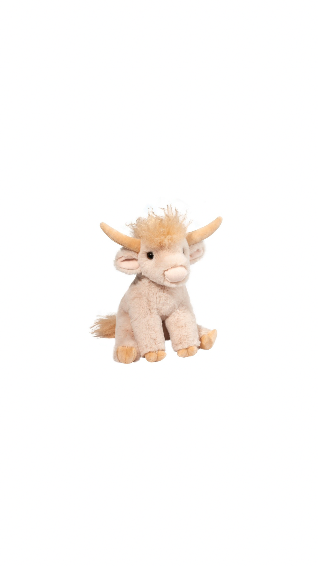 Laddie Cream Highland Cow