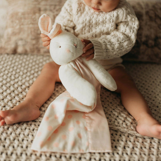 Blossom Bunny Dot Buddy Blanket