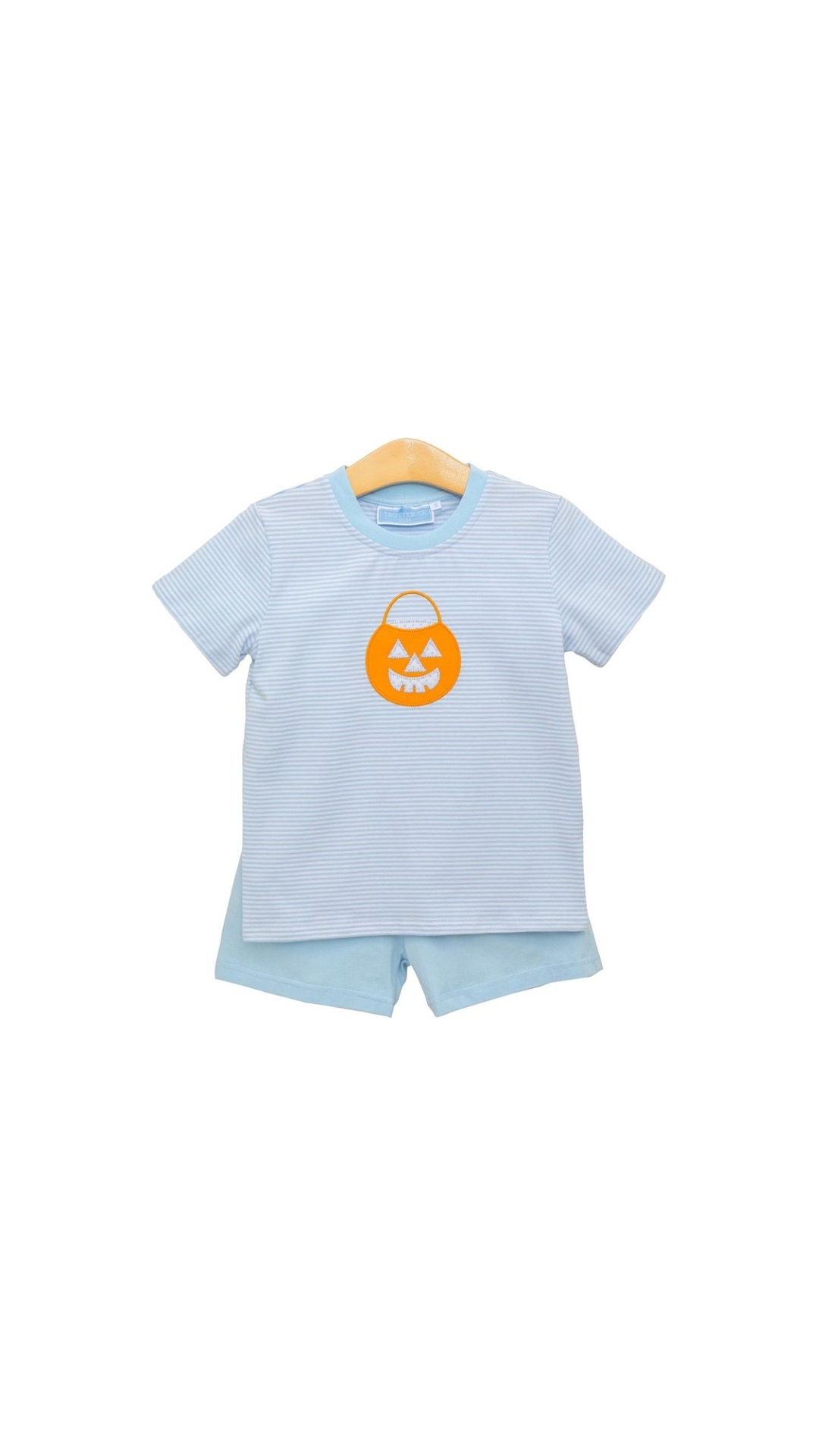Jack'O Lantern Short Set - Blue