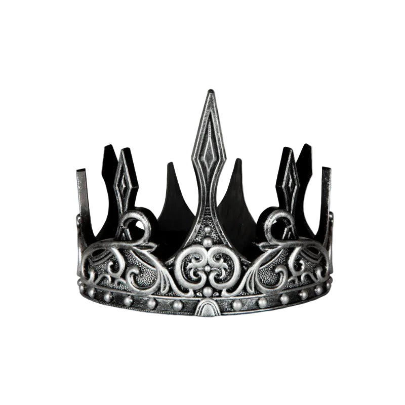 Medieval Crown Silver/Black