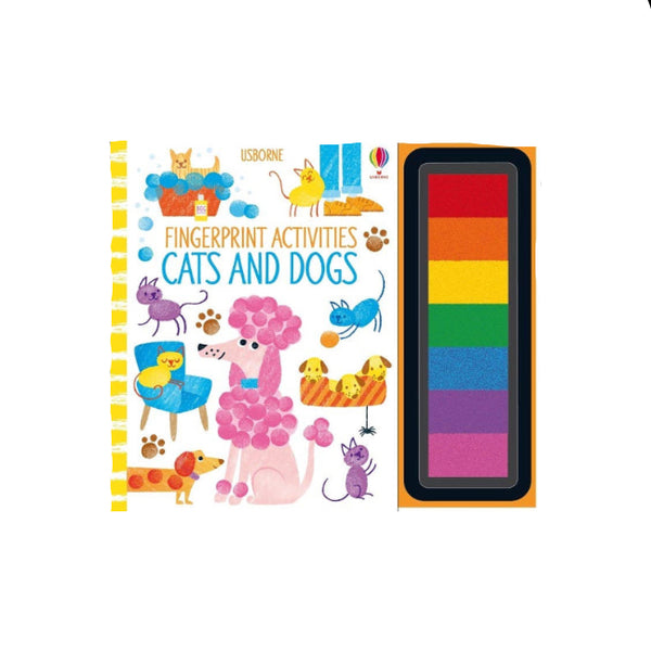 Fingerprint Activities Cats & Dogs: Usborne