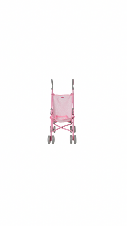 18in Pink Hearts Umbrella Stroller