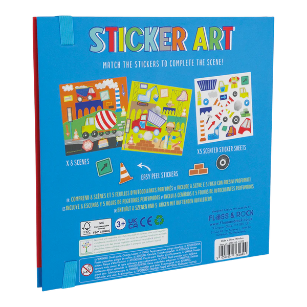 Construction Sticker Art