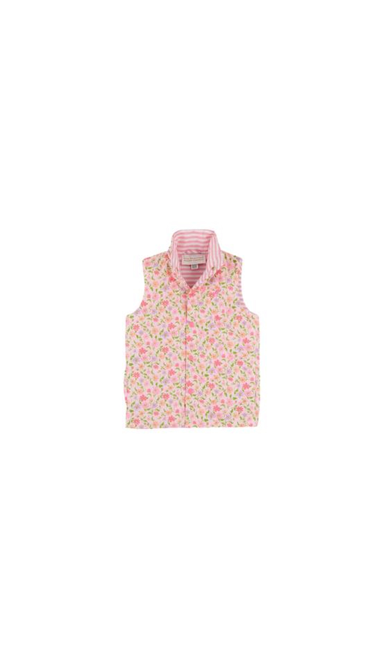 Vaughn Vest Grand Cayman Gardens/Romany Rose