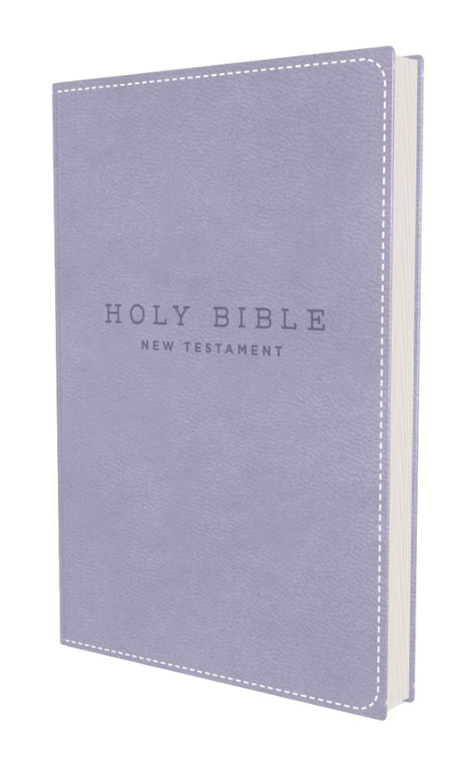 NIV Tiny Testament Bible, New Testament, Comfort Print--soft leather-look, blue