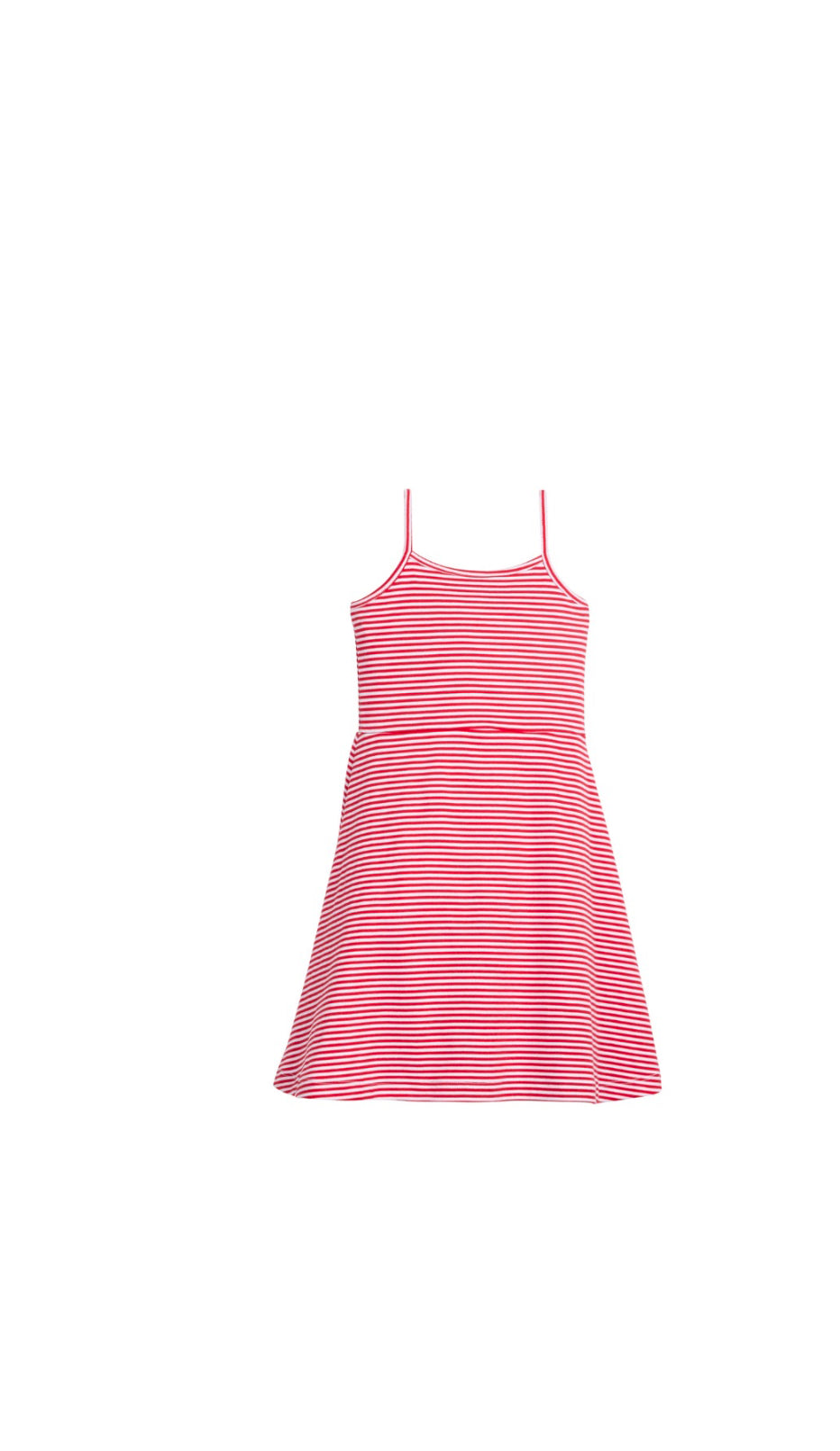 Strappy Sundress - Red Stripe