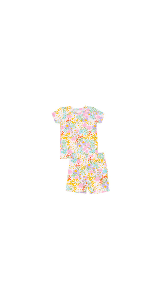 Amelia Floral Loungewear Short Set