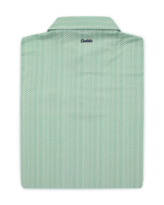 Caddie Green Tee Polo