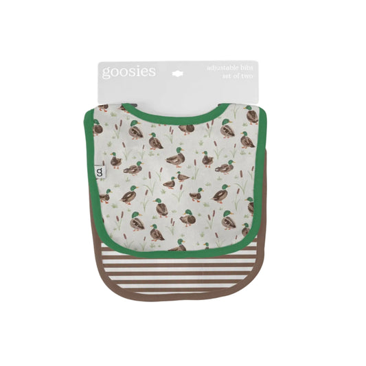 Mallard Drake Ducks- Bib Set