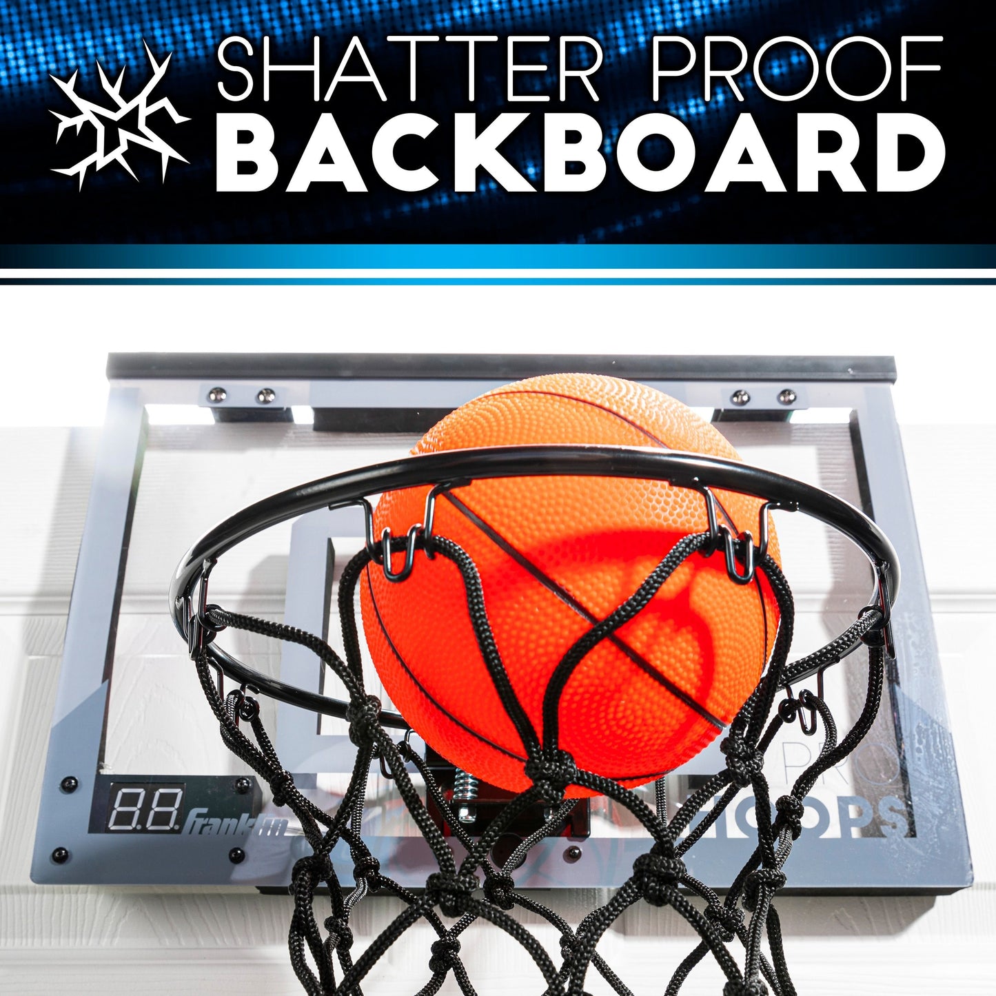 Pro Hoops Over-The-Door Basketball Set - Led