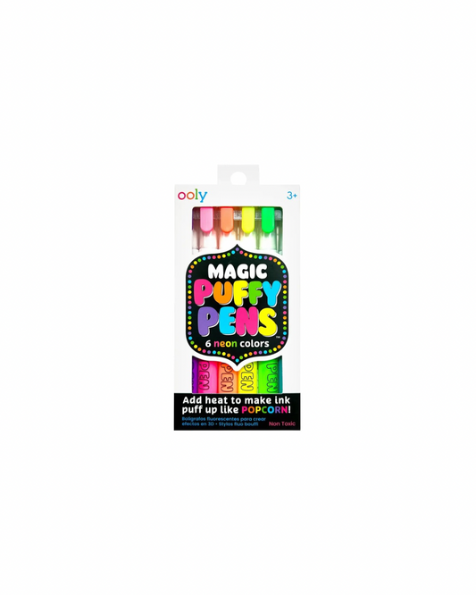 Magic Neon Puffy Pens